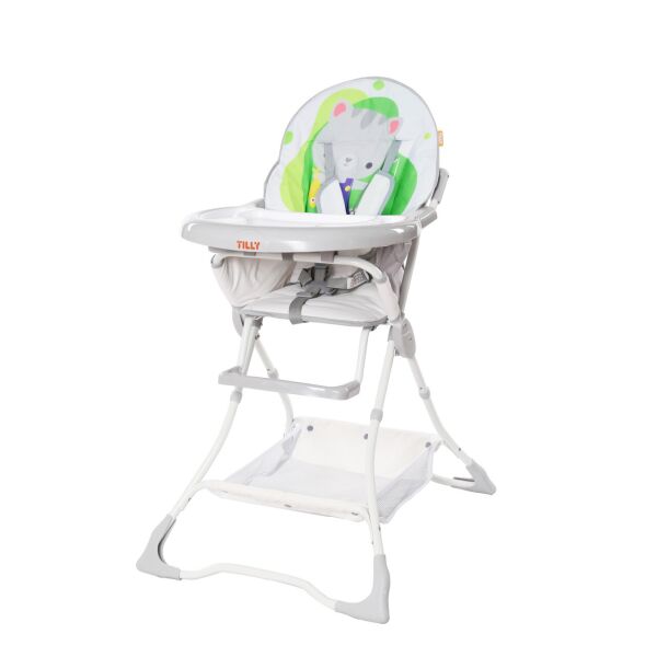 

Стульчик для кормления детей TILLY Buddy T-633/2 Green Cat