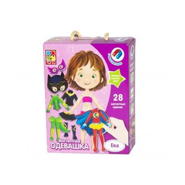 

Магнитная игра-одевашка Єва - VT 3702-08 /укр/ Vladi Toys (Украина)