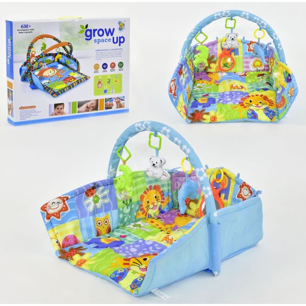 

Коврик игровой D 103 голубой 63329