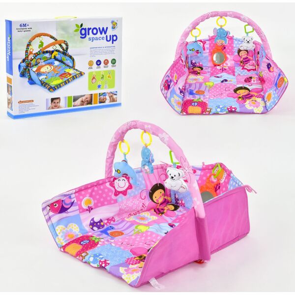 

Коврик игровой D 105 розовый 63332