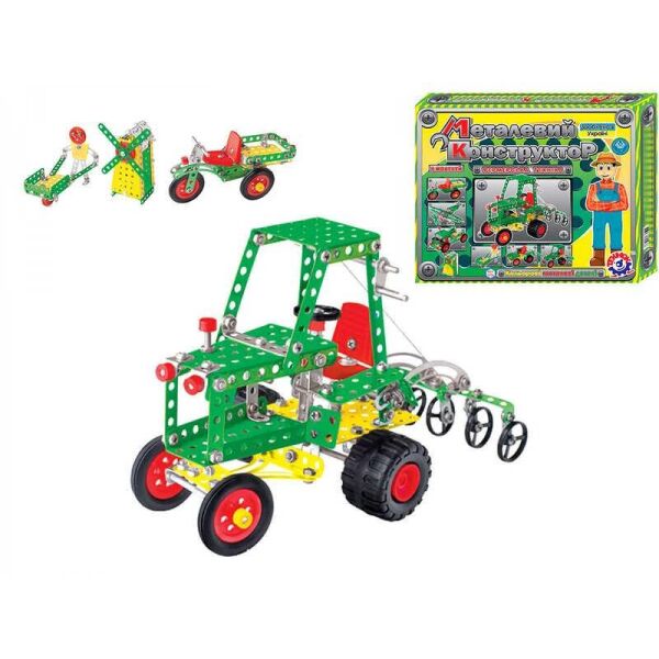 

Конструктор металл Фермерская техника 1936 195 деталей ТЕХНОК, (Украина)