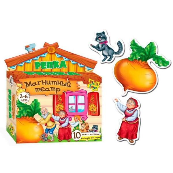 

Магнитный театр Репка - VT 3206-07 Vladi Toys, (Украина)