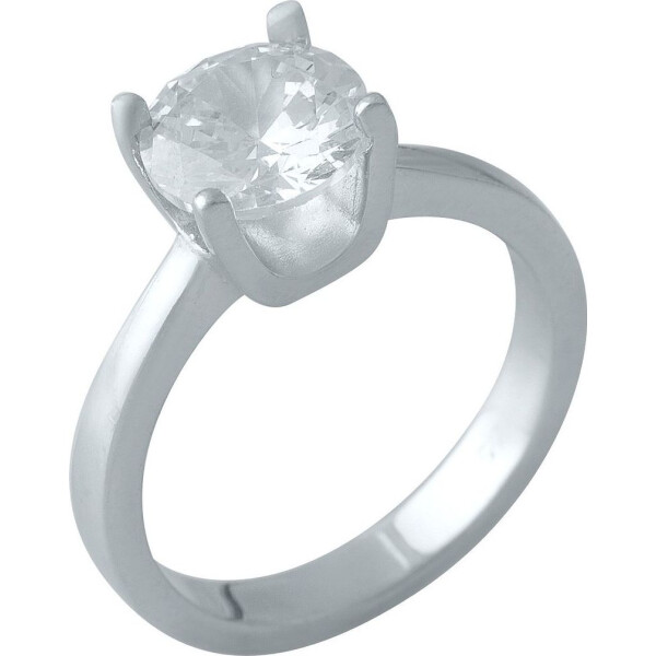 

Кольцо из серебра с куб. цирконием, размер 18 (1697555)