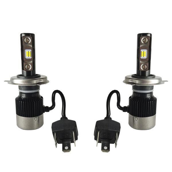 

Светодиодные лэд лампы H4 для легковых и грузовых авто. LED Лампы H4 Focus V 12-24V 32W 5700k 2900lm.