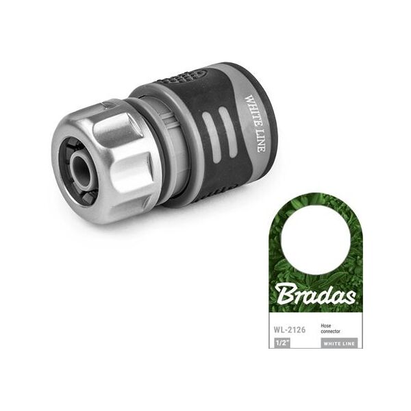 

Конектор Bradas WHITE LINE 1/2 "STANDARD TPR (WL-2126)