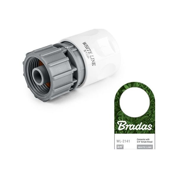 

Конектор Bradas WHITE LINE РВ 3/4 "STOP (WL-2141)
