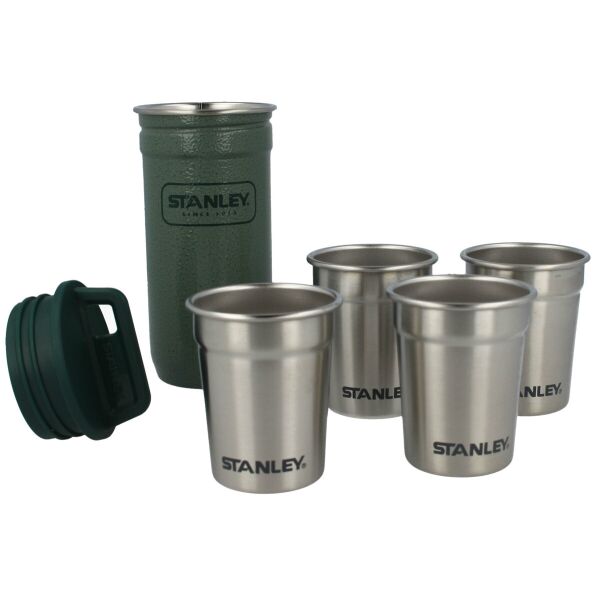 

Набор STANLEY Adventure зеленая туба + 4 рюмки (металик) ST-10-01705-039