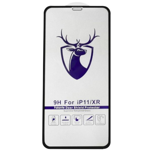 

Защитное стекло 3D Max for iPhone XR/11 Black (no package)