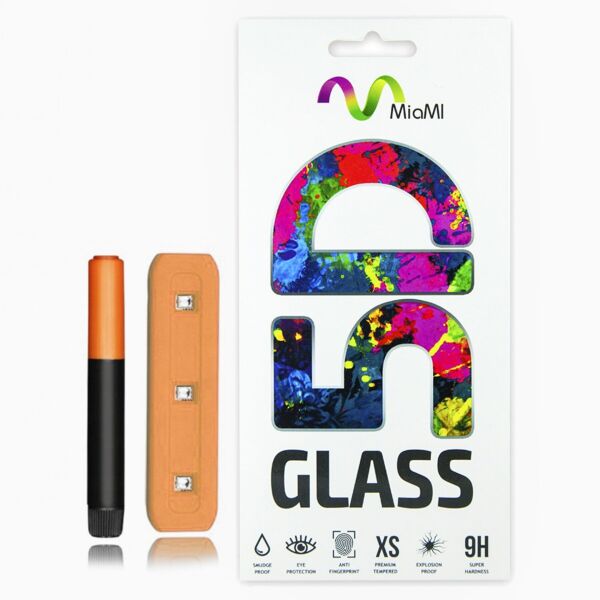 

Защитное стекло 5D for Samsung N960 (Note 9) Black в упаковке + лампа для поклейки
