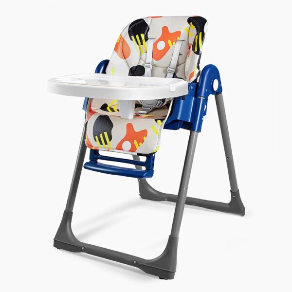 

Детский стульчик для кормления Bestbaby BS-330 Tasman Blue складной регулируемый