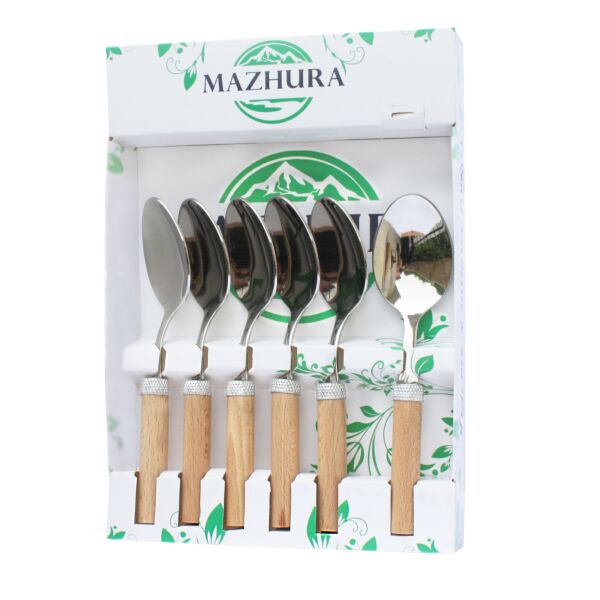 

Наборы приборов mazhura beech wood наборы ложок металический mz505666