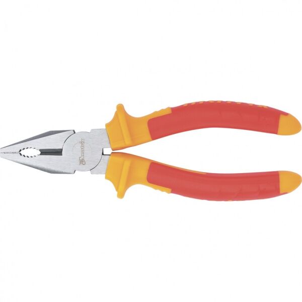 

Плоскогубцы диэлектрические Matrix 180мм CrV с 2-х компонентной рукояткой Insulated 1000V