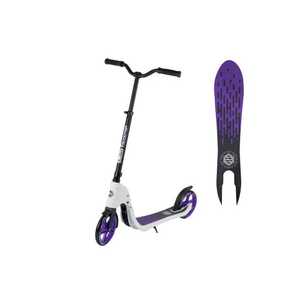 

Самокат двухколесный 90003 Best Scooter, колеса 200 мм, широкий велосипедный руль, фиолетовый