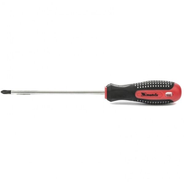 

Отвертка Matrix Fusion PH2 150мм CrV с 3-х компонентной рукояткой Antislip
