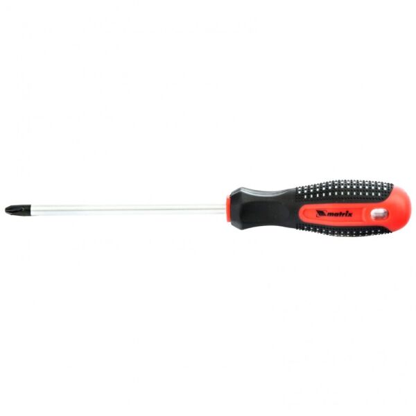 

Отвертка Matrix Fusion PH3 150мм CrV с 3-х компонентной рукояткой Antislip