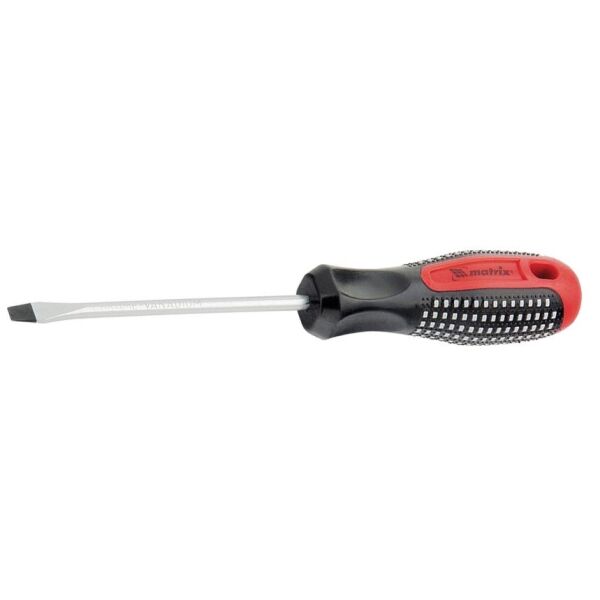 

Отвертка Matrix Fusion SL8 150мм CrV с 3-х компонентной рукояткой Antislip