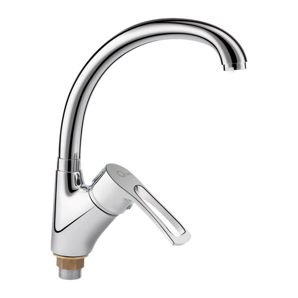 

Смеситель для кухни Q-tap Hansberg CRM 007F