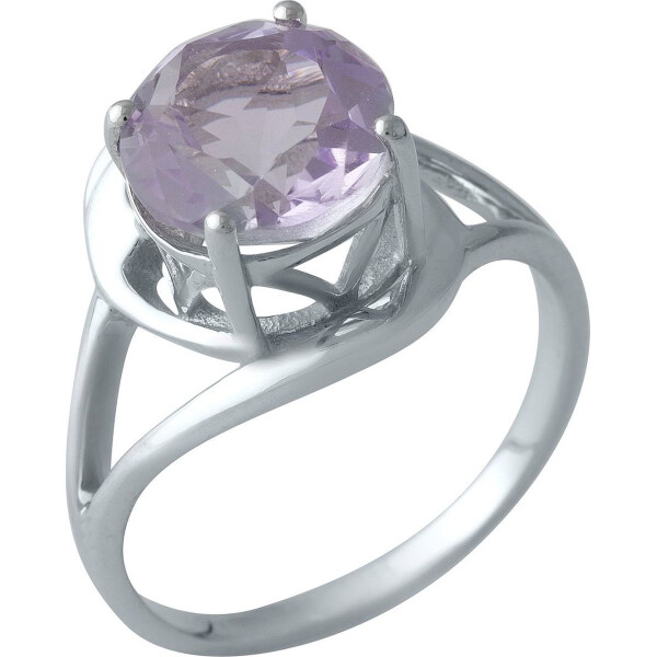 

Кольцо из серебра с аметистом, размер 18.5 (1699114)