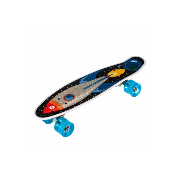 

Пенниборд (Penny Board) Smart Drive со светящимися колесами мод. 209 Ракета