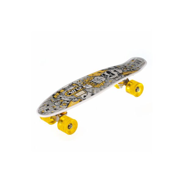 

Пенниборд (Penny Board) Smart Drive со светящимися колесами мод. 209 Череп
