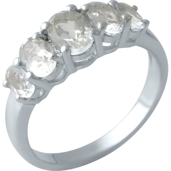 

Кольцо из серебра с аметистами, размер 18.5 (1699296)