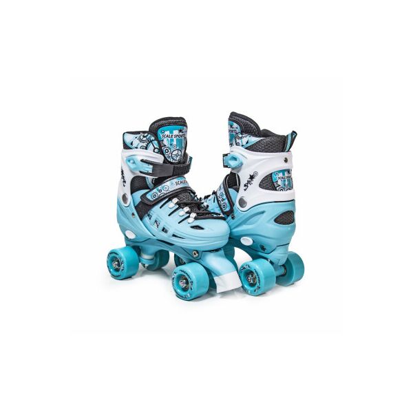 

Раздвижные ролики квады Scale Sports Mint, размер 29-33