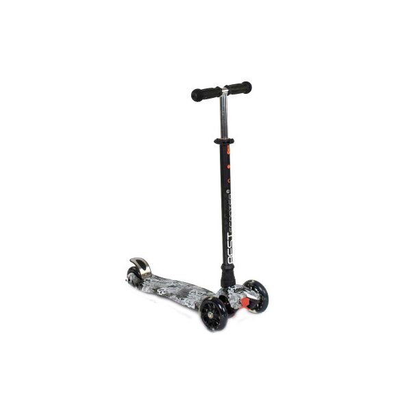 

Самокат А 25465 /779-1320 Maxi Best Scooter пластмассовый, 4 колеса PU, Свет, d=12см, трубка руля алюминиевая, в коробке