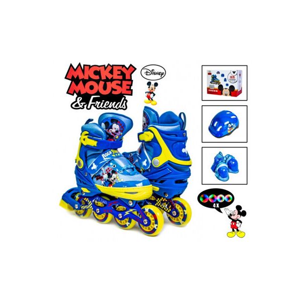 

Копмлект роликов Disney. Mickey Mouse. р.34-37. Все колеса светятся
