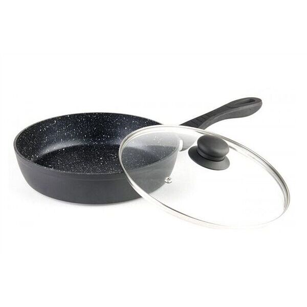 

Сковорода литая мраморная 26см + крышка VISSNER VS7565-26