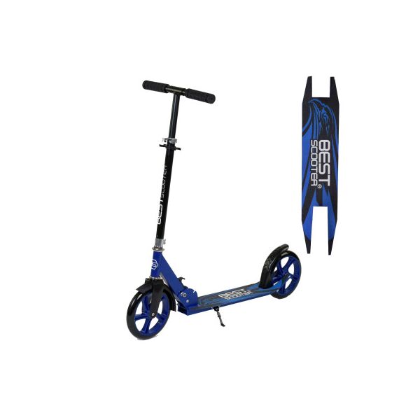 

Самокат двухколесный Best Scooter 46077, колеса 200 мм, зажим руля, Синий