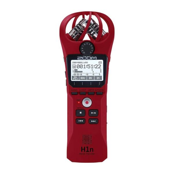 

ZOOM H1n red