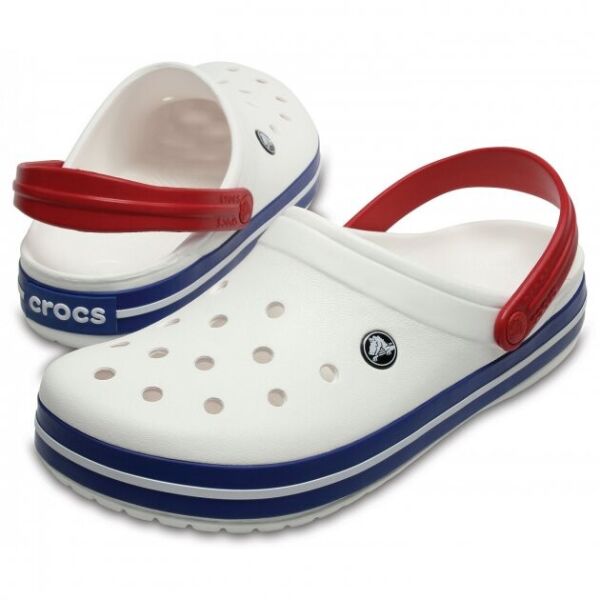 

Сабо Crocs Crocband Clog 42-43 26.3 см Белые с синим 11016-11I-M9/W11 White/Blue