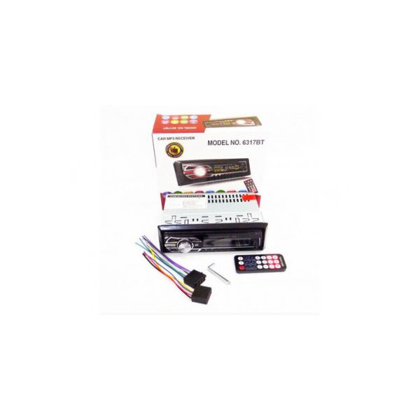

Автомагнитола 1DIN MP3-6317BT RGB/Bluetooth