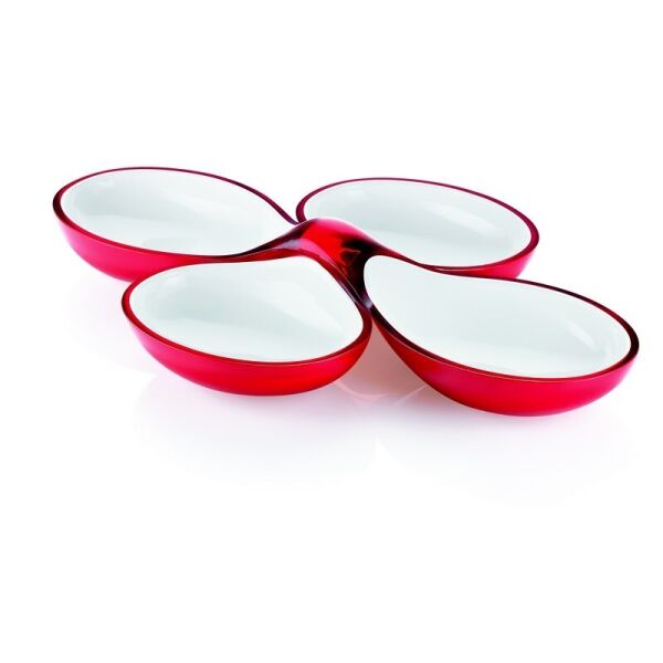 

Блюдо guzzini grace кухонные 5,5 х 35 х 22 см красный 23650065