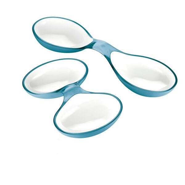 

Блюдо guzzini grace кухонные 5,5 х 35 х 22 см синий 23650081