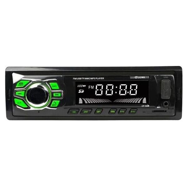 

Автомагнитола sigma cp-200g bt Green (сp-200g bt)