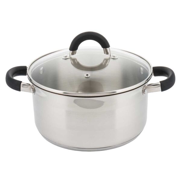 

Кастрюля из нержавеющей стали с крышкой 4 л KingHoff KH-4345
