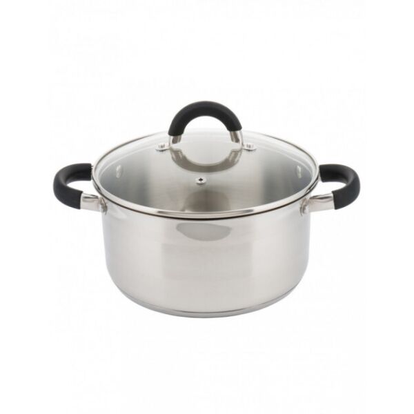 

Кастрюля из нержавеющей стали с крышкой KingHoff 2,1л KH-4343
