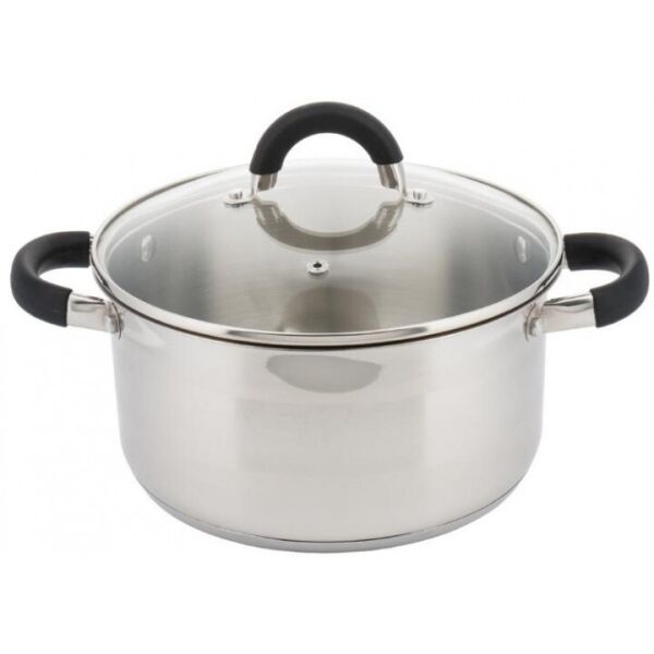 

Кастрюля из нержавеющей стали с крышкой 3 л KingHoff KH-4344