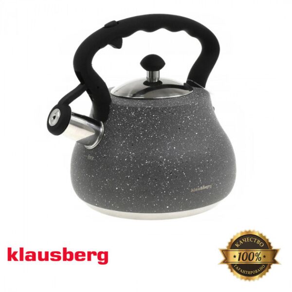 

Чайник из нержавеющей стали со свистком Klausberg 2.7 л KB-7447