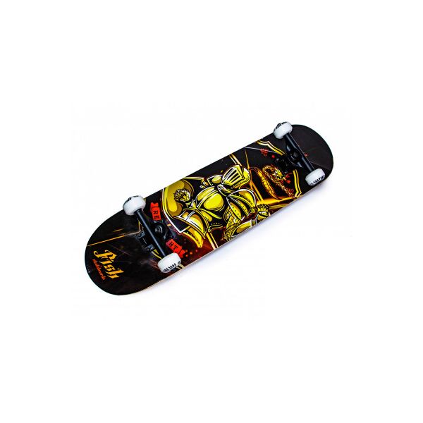 

СкейтБорд деревянный от Fish Skateboard Рыцарь