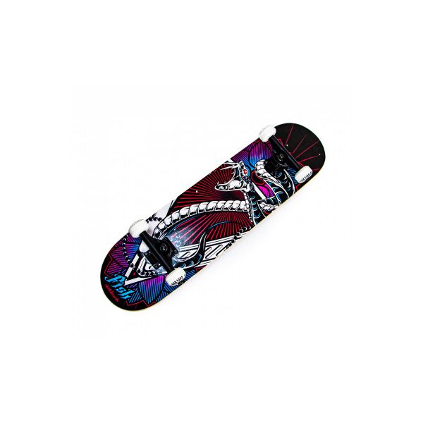 

СкейтБорд деревянный Fish Skateboard Snake с рисунком, с усиленной подвеской