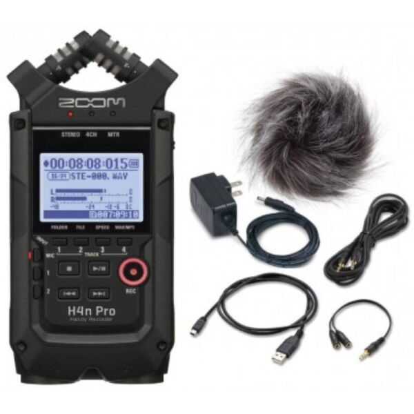 

Диктофон ZOOM H4n PRO BLK SET