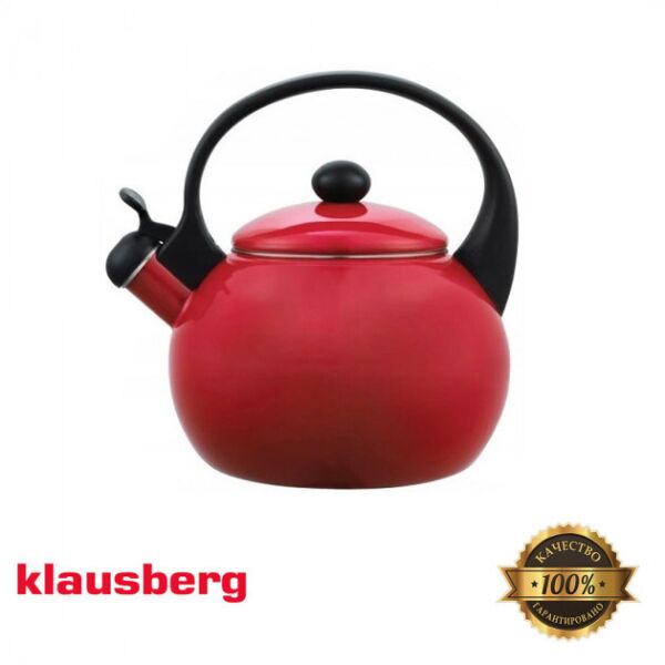 

Чайник из нержавеющей стали со свистком Klausberg 2.2 л KB-7463