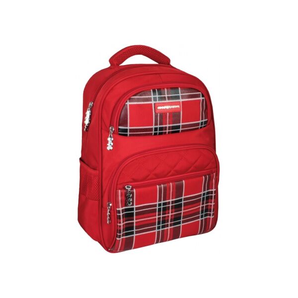 

Рюкзак школьный Cool For School Plaid 41x32x14 см 16-25 л красный (CF86137)