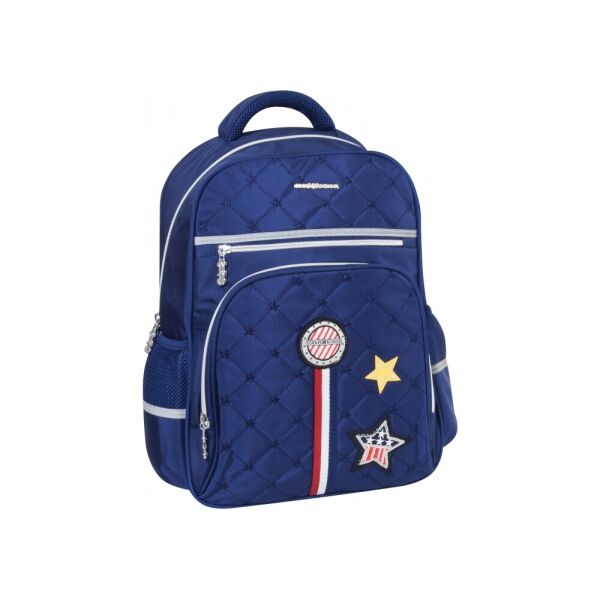 

Рюкзак школьный Cool For School Star 39х28х20 см 16-25 л синий (CF86567-01)