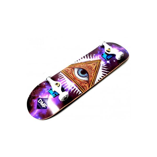

СкейтБорд деревянный Fish Skateboard Mason с рисунком, с усиленной подвеской