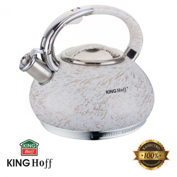 

Чайник цельнолитой из нержавеющей стали KingHoff 3 л KH-1066
