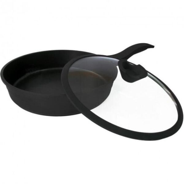 

Сковорода алюминиевая с антипригарным покрытием Lessner 88374-24 Black Pro New 24 см