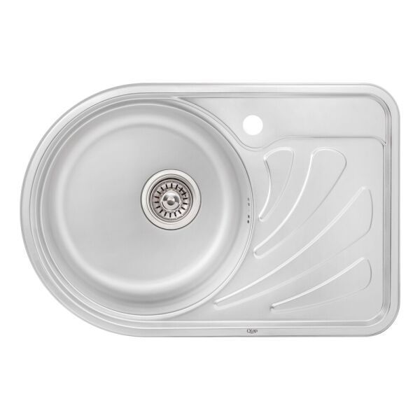 

Кухонная мойка Qtap 6744L Satin 0,8 мм (QT6744LSAT08) (SD00041004)